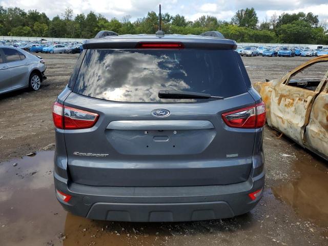 MAJ3P1TE1JC212028 - 2018 FORD ECOSPORT SE GRAY photo 6