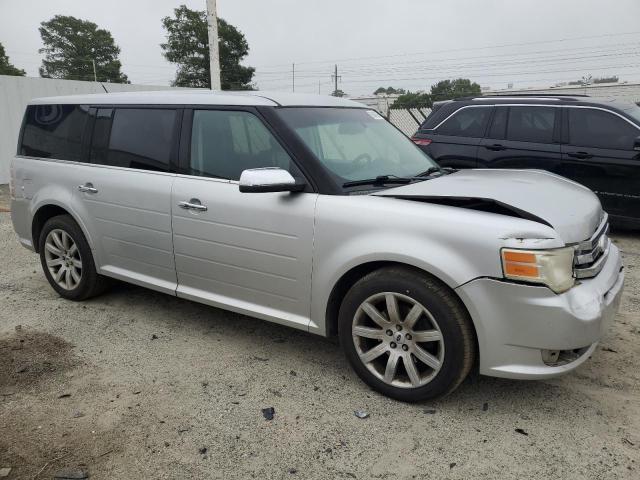2FMHK6DC7CBD06955 - 2012 FORD FLEX LIMITED SILVER photo 4