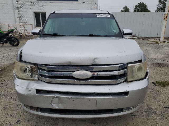 2FMHK6DC7CBD06955 - 2012 FORD FLEX LIMITED SILVER photo 5