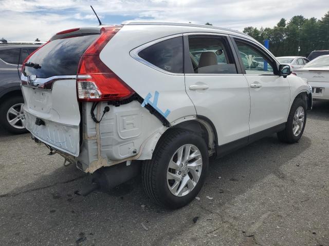 5J6RM3H71FL019673 - 2015 HONDA CR-V EXL WHITE photo 3
