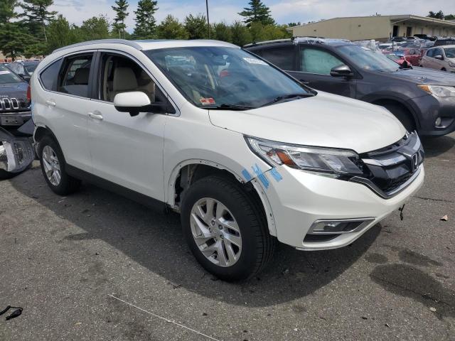 5J6RM3H71FL019673 - 2015 HONDA CR-V EXL WHITE photo 4
