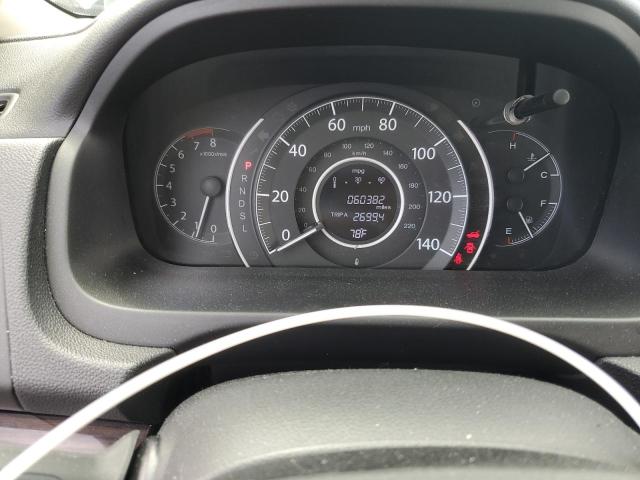 5J6RM3H71FL019673 - 2015 HONDA CR-V EXL WHITE photo 9