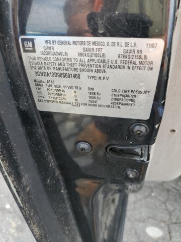 3GNDA13D98S601468 - 2008 CHEVROLET HHR LS BLACK photo 13