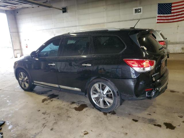 5N1AR2MM4FC611476 - 2015 NISSAN PATHFINDER S BLACK photo 2