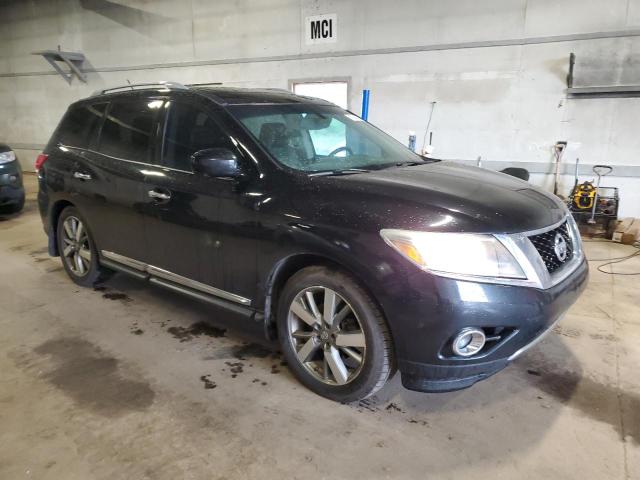 5N1AR2MM4FC611476 - 2015 NISSAN PATHFINDER S BLACK photo 4