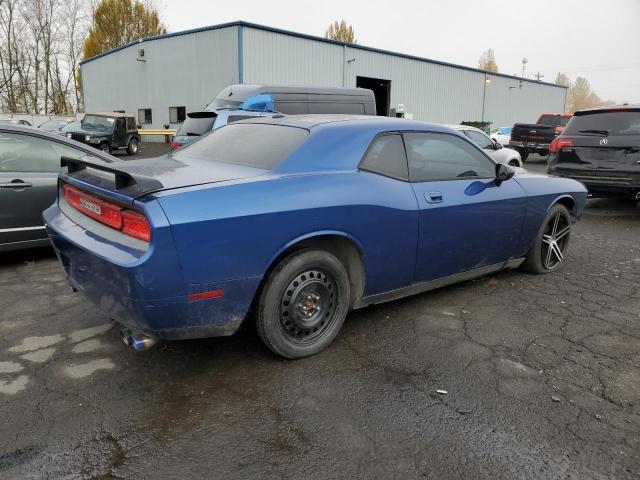 2B3CJ4DV2AH135230 - 2010 DODGE CHALLENGER SE BLUE photo 3