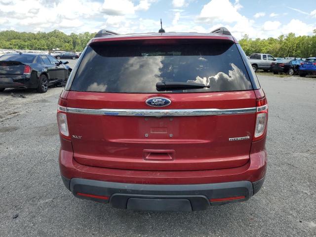1FM5K7D86DGC18610 - 2013 FORD EXPLORER XLT Rot Foto 6