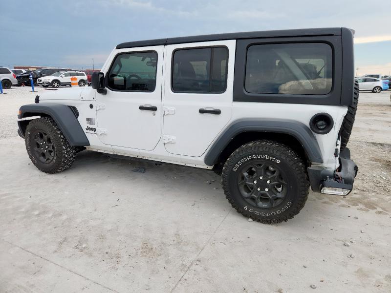 1C4HJXDN3PW682572 - 2023 JEEP WRANGLER SPORT 白色 照片 2