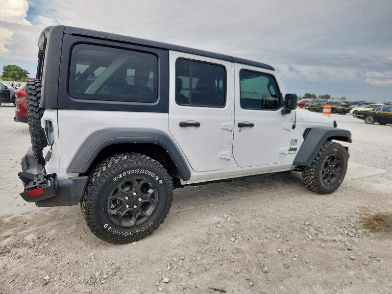 1C4HJXDN3PW682572 - 2023 JEEP WRANGLER SPORT 白色 照片 3
