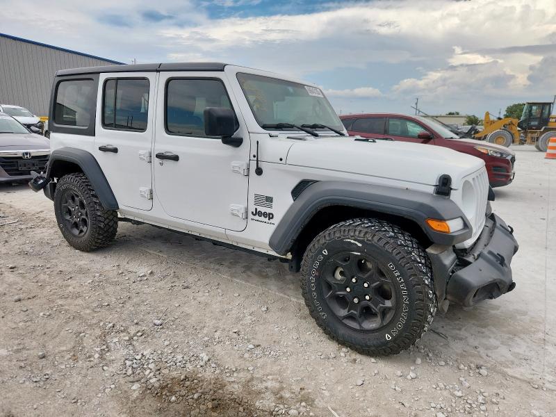 1C4HJXDN3PW682572 - 2023 JEEP WRANGLER SPORT 白色 照片 4