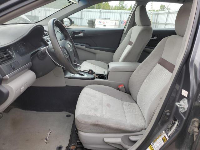 4T1BF1FKXCU003468 - 2012 TOYOTA CAMRY BASE GRAY photo 7