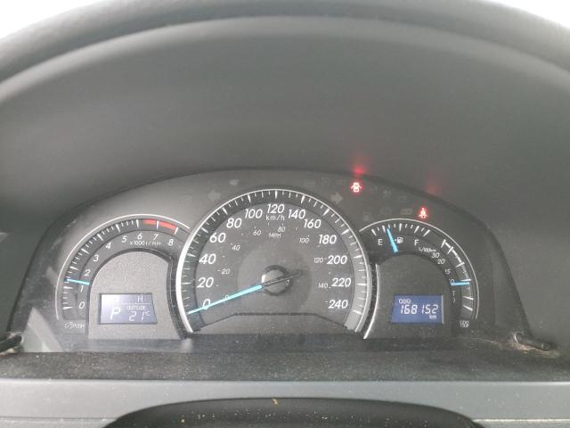 4T1BF1FKXCU003468 - 2012 TOYOTA CAMRY BASE GRAY photo 9