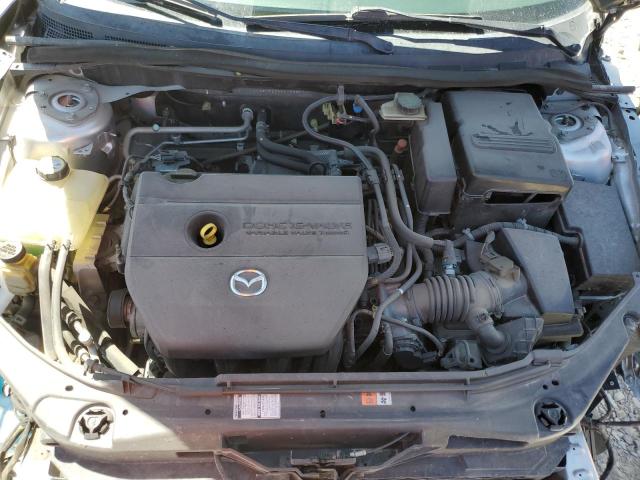 JM1BK32F981783377 - 2008 MAZDA 3 I GRAY photo 11