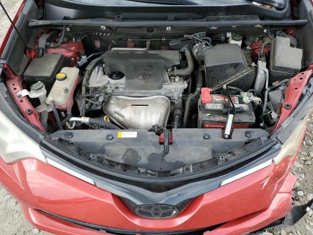 2T3WFREV1GW254288 - 2016 TOYOTA RAV4 XLE RED photo 12