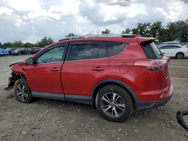 2T3WFREV1GW254288 - 2016 TOYOTA RAV4 XLE RED photo 2