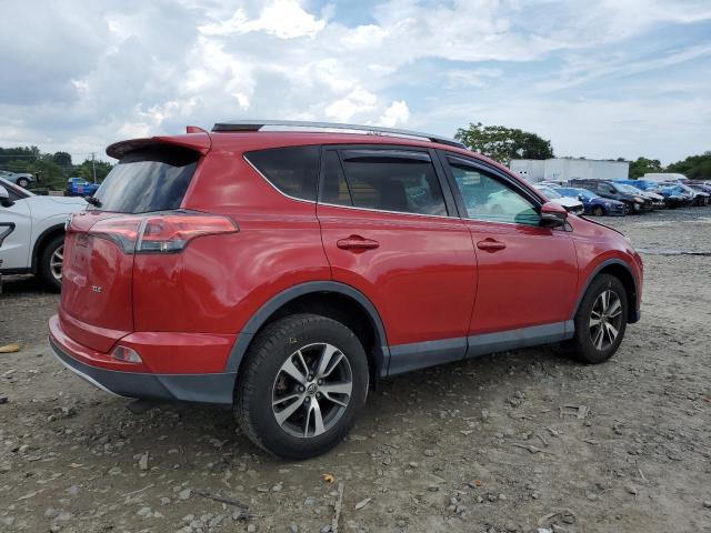 2T3WFREV1GW254288 - 2016 TOYOTA RAV4 XLE RED photo 3