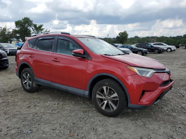 2T3WFREV1GW254288 - 2016 TOYOTA RAV4 XLE RED photo 4