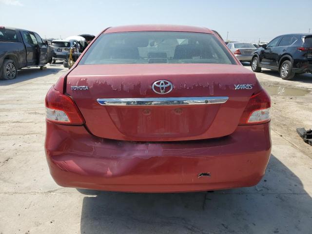 JTDBT903591343537 - 2009 TOYOTA YARIS RED photo 6