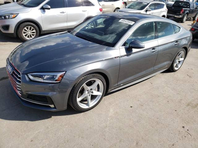 WAUENCF51KA013426 - 2019 AUDI A5 PREMIUM PLUS S-LINE GRAY photo 1