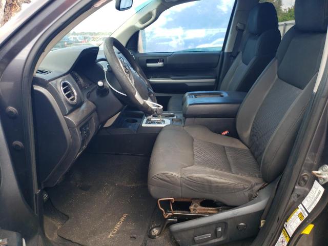 5TFRY5F19EX169073 - 2014 TOYOTA TUNDRA DOUBLE CAB SR/SR5 GRAY photo 7
