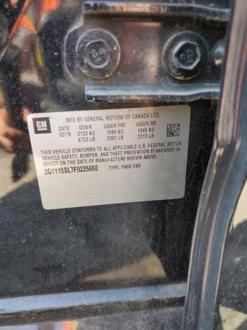 2G1115SL7F9225660 - 2015 CHEVROLET IMPALA LT 黑色 照片 12