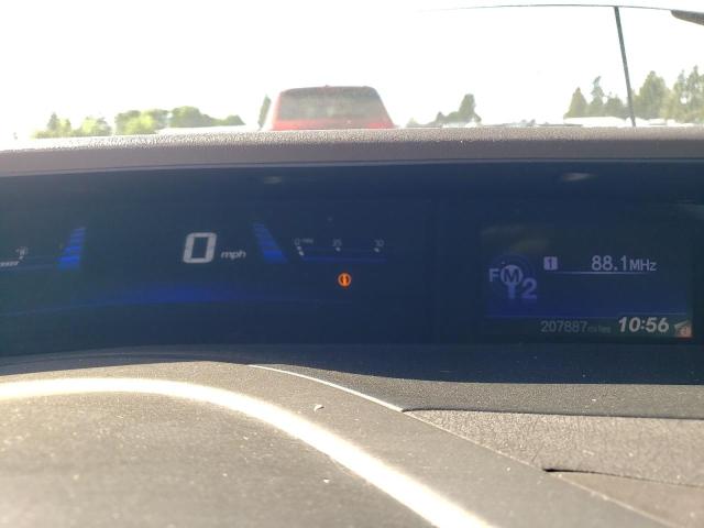 2HGFB2F53CH567193 - 2012 HONDA CIVIC LX ვერცხლისფერი ფოტო 9