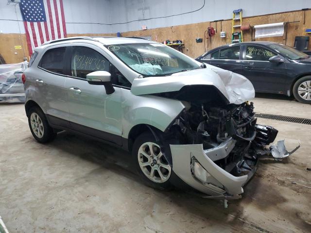 MAJ6P1UL2JC229026 - 2018 FORD ECOSPORT SE SILVER photo 4