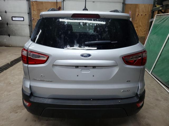 MAJ6P1UL2JC229026 - 2018 FORD ECOSPORT SE SILVER photo 6