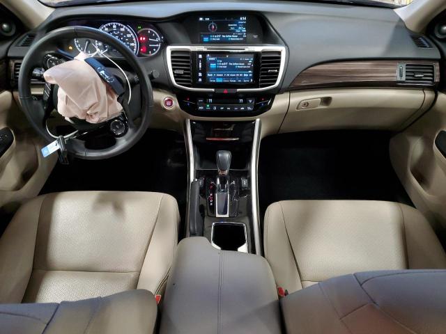 1HGCR3F80HA016451 - 2017 HONDA ACCORD EXL MAROON photo 8