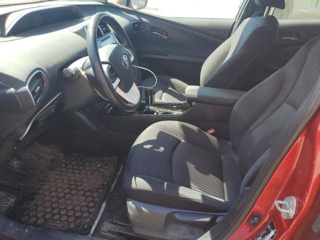 JTDKARFP8H3045549 - 2017 TOYOTA PRIUS PRIM Rot Foto 7