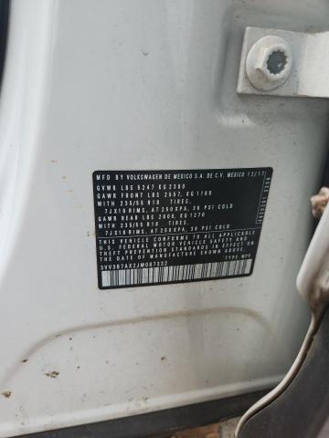 3VV3B7AX2JM087332 - 2018 VOLKSWAGEN TIGUAN SE თეთრი ფოტო 13