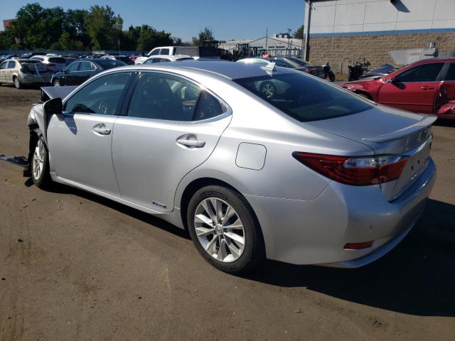 JTHBW1GG9D2027724 - 2013 LEXUS ES 300H SILVER photo 2