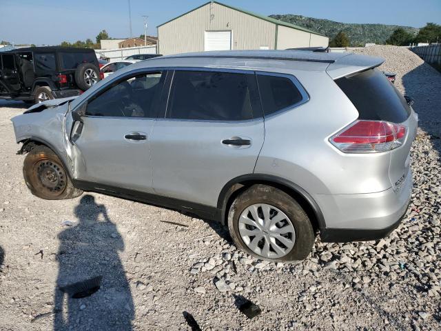 KNMAT2MV2GP620296 - 2016 NISSAN ROGUE S SILVER photo 2