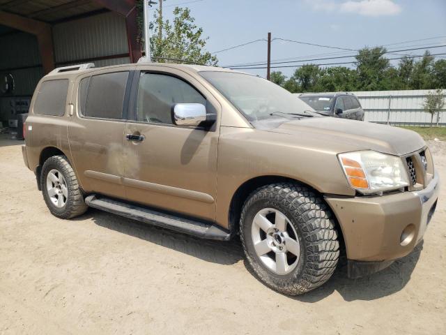 5N1AA08A34N734649 - 2004 NISSAN ARMADA SE GOLD photo 4