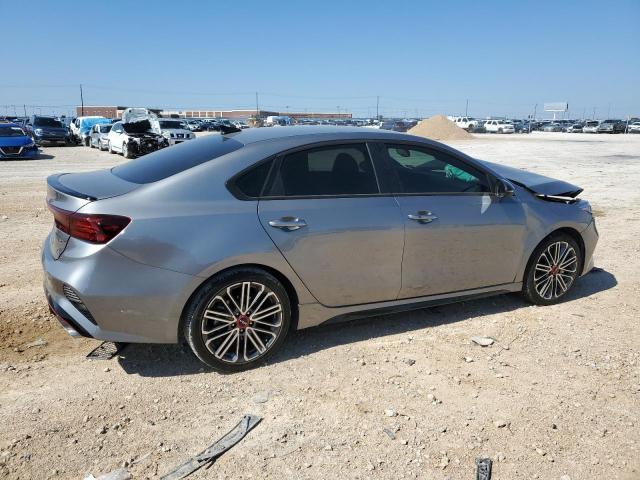 3KPF44ACXNE459422 - 2022 KIA FORTE GT SILVER photo 3