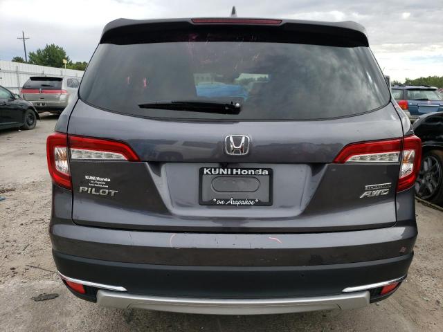 5FNYF6H64KB023640 - 2019 HONDA PILOT TOURING GRAY photo 6