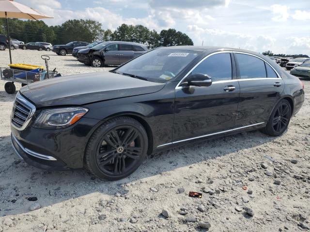 WDDUG6GB3JA350859 - 2018 MERCEDES-BENZ S 450 BLACK photo 1