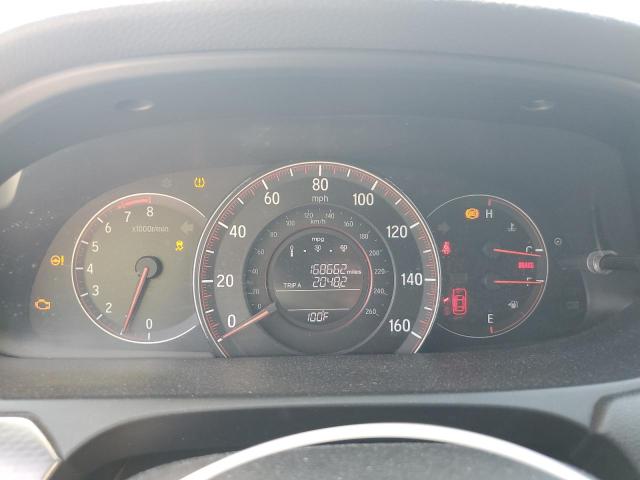 1HGCT2B84GA006473 - 2016 HONDA ACCORD EXL BLACK photo 9