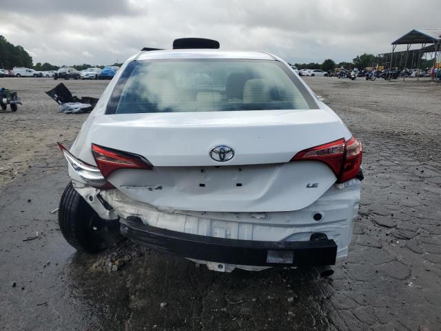5YFBURHE9KP949203 - 2019 TOYOTA COROLLA L WHITE photo 6