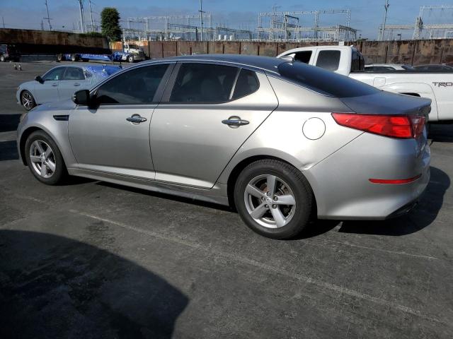 5XXGM4A78EG306438 - 2014 KIA OPTIMA LX GRAY photo 2