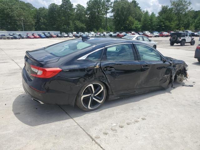 1HGCV1F36KA025652 - 2019 HONDA ACCORD SPORT Siyah fotoğraf 3