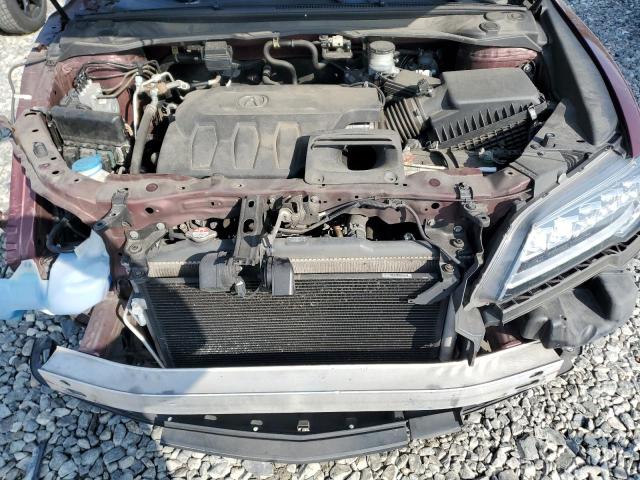 5J8TB3H38JL014446 - 2018 ACURA RDX MAROON photo 12