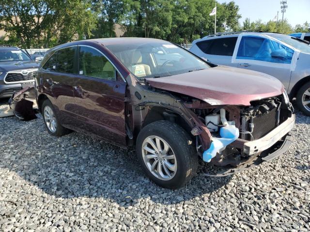 5J8TB3H38JL014446 - 2018 ACURA RDX MAROON photo 4