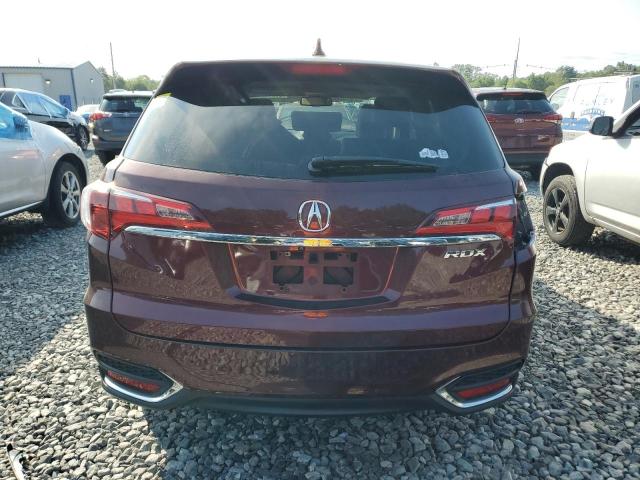 5J8TB3H38JL014446 - 2018 ACURA RDX MAROON photo 6