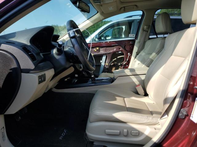 5J8TB3H38JL014446 - 2018 ACURA RDX MAROON photo 7
