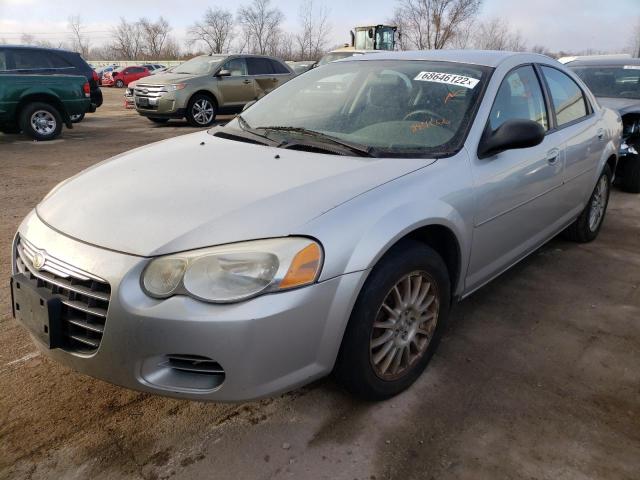 1C3EL56R26N284666 - 2006 CHRYSLER SEBRING TOURING SILVER photo 1