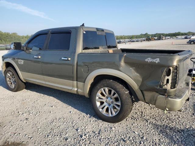 1C6RR7PM0FS671316 - 2015 RAM 1500 LONGHORN GREEN photo 2