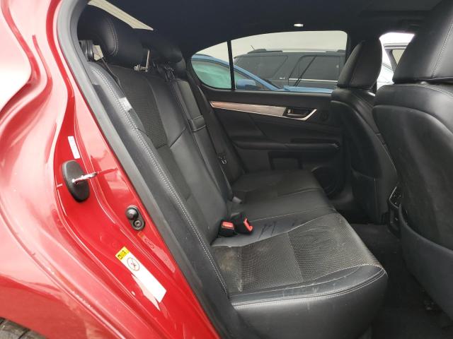 JTHBE1BL2D5014237 - 2013 LEXUS GS 350 Червоний фото 10