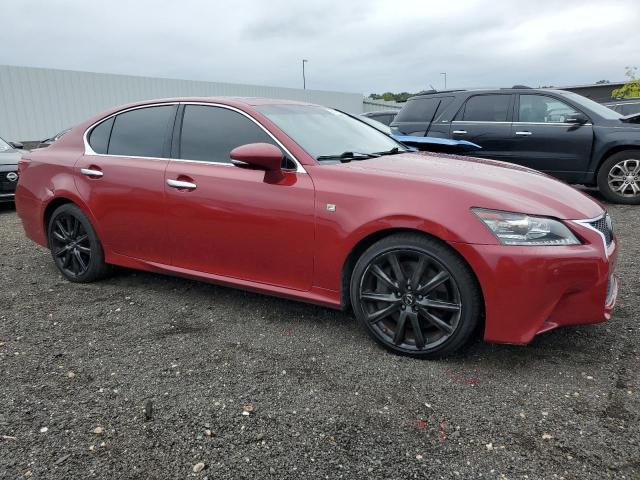 JTHBE1BL2D5014237 - 2013 LEXUS GS 350 Червоний фото 4