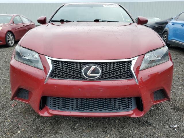 JTHBE1BL2D5014237 - 2013 LEXUS GS 350 Червоний фото 5